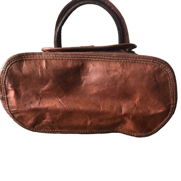 Noonday Collection Leather Bag Brown - Picture 7 of 11